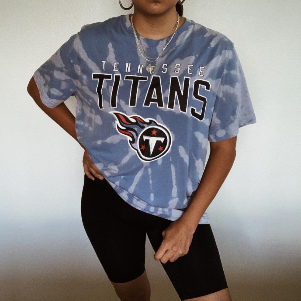 Hand Bleached Tennessee Titans T-Shirt